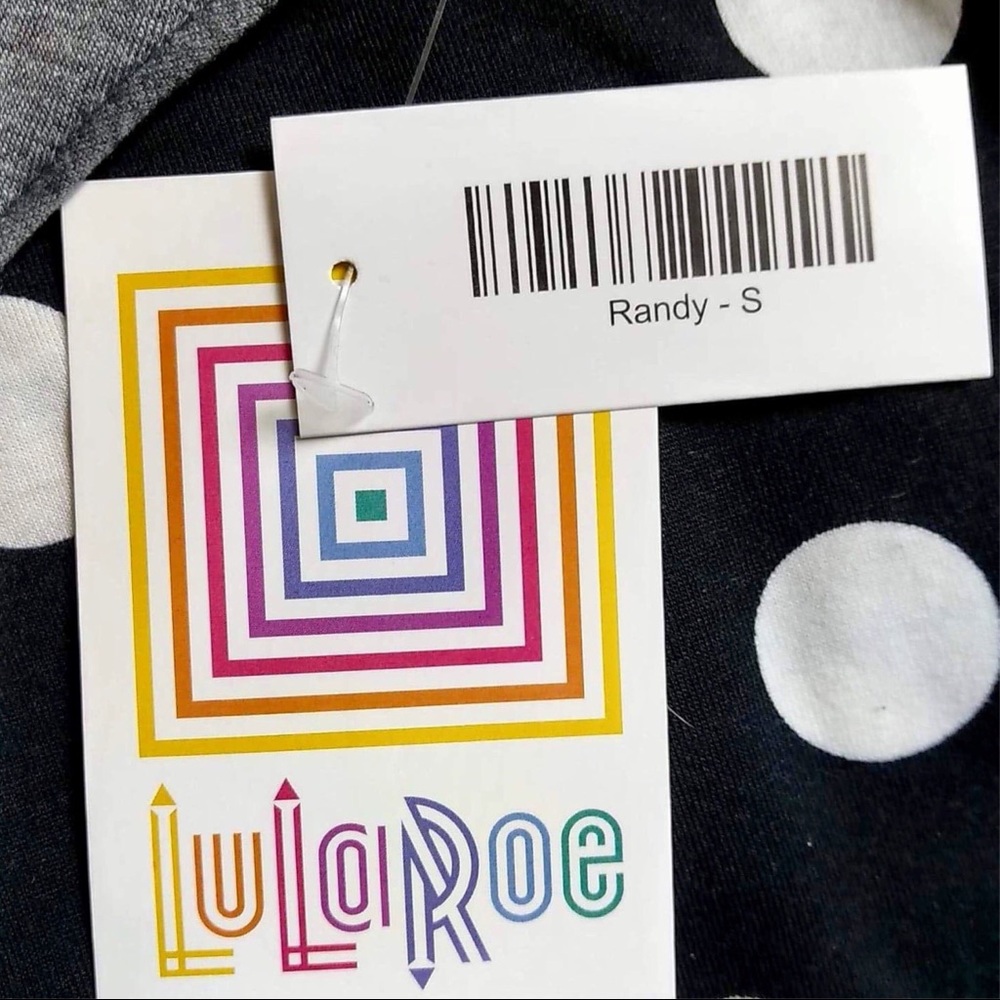 LuLaRoe Randy Baseball Tee Small 6-8 LLR - Picture 3 of 6